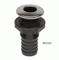 Skin Fitting with Stainless Steel Cover - øA: 30 mm - BS3503 - CanSB